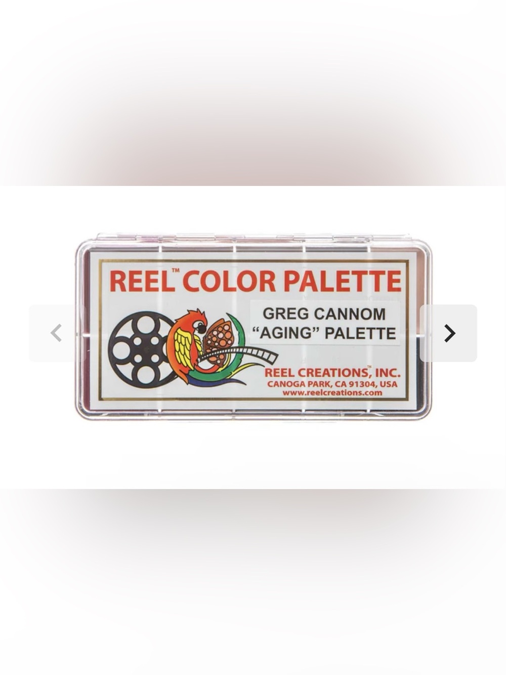 Makeup Professional SFX 99% alcohol activated palette Aging by Greg Cannon
